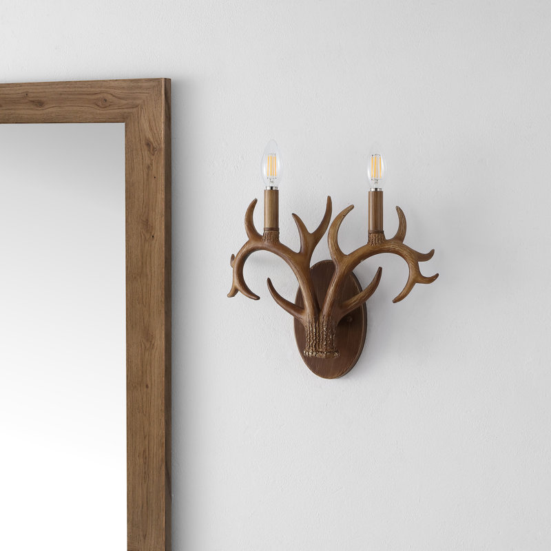 Asilah Resin Candle Wall Light