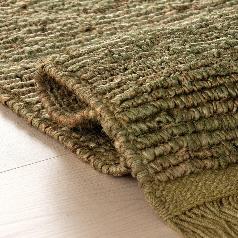 Varnu Textured Handmade Jute Rug, Runner 2'6" x 8'
