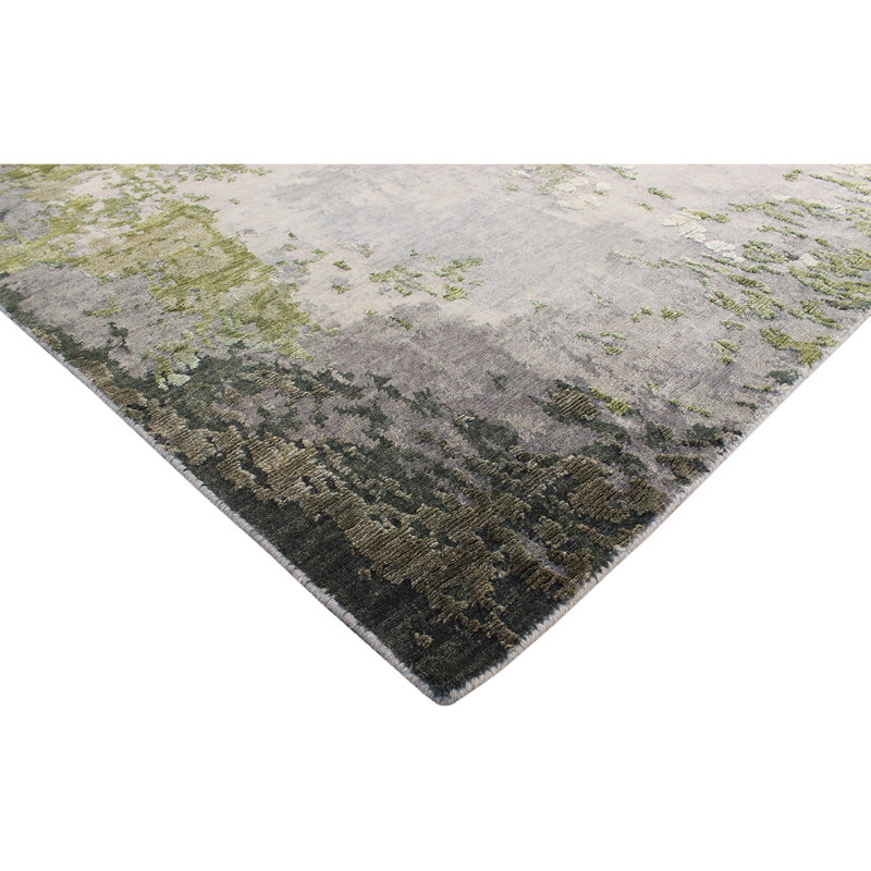 Area Rug in Gray, Rectangle 8' x 10'