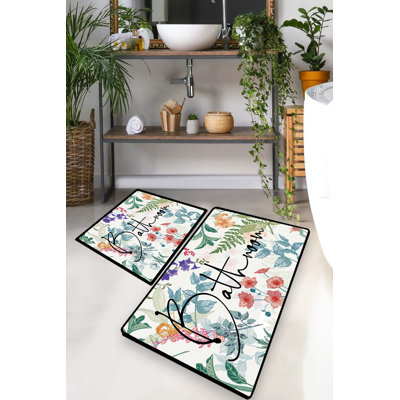 Ensemble de tapis de bain (2 pièces)