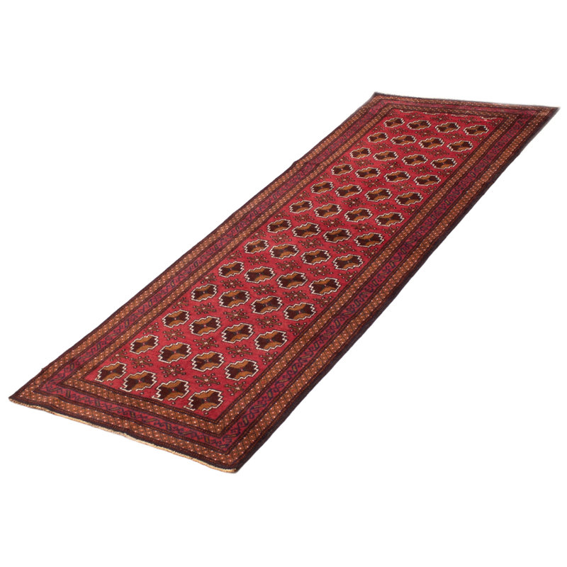 Tapis rouge Baluch 3 pi 3 po x 9 pi 3 po