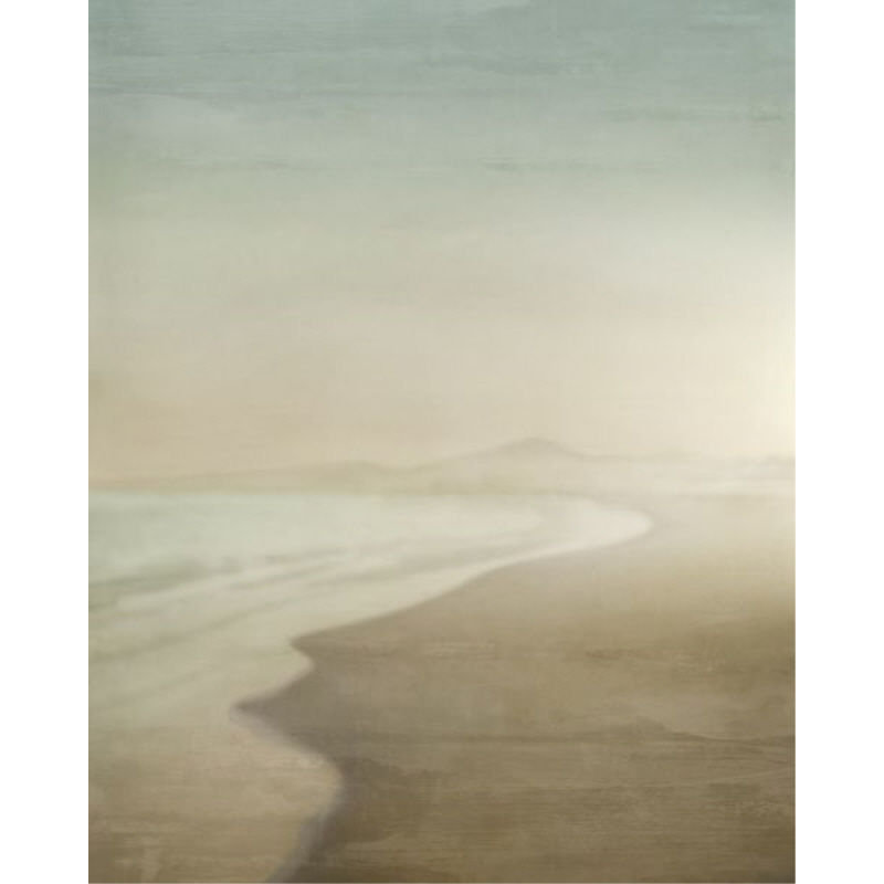 Misty Shore Print by Elena Carlie, Outdoor, 50" H x 40" W x 1.5" D