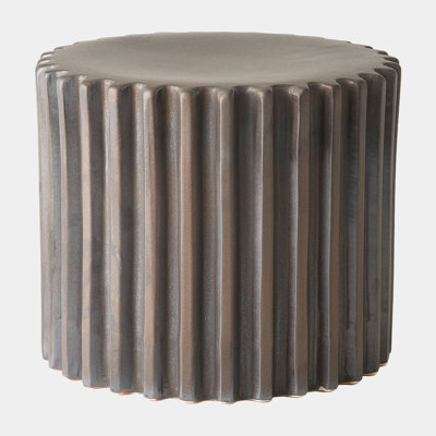 Gear Stool Matte Brown
