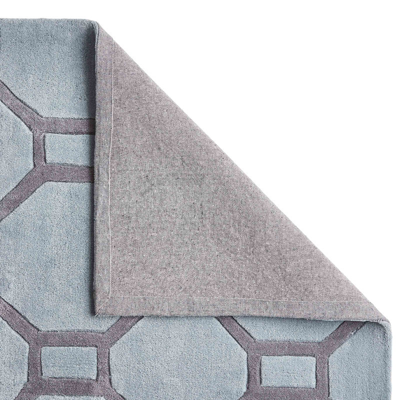 Morrison Hand Tufted Blue/Grey Rug, Rectangle 153 x 235cm