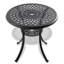 Repas en aluminium avec glissade noire toutes saisons-1395459881