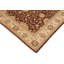Tapis brun / marron en laine noué à la main de style oriental rectangulaire 9 pi 2 po x 11 pi 5 po Baftjar
