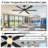 66 Inch Smart Ceiling Fan With Light | Remote & Voice Control For Alexa And Google | Reversible Dc Motor | 6 Speeds | Dimmable Light With 3 Color Temperatures | Indoor / Covered Outdoor Use-1109498871