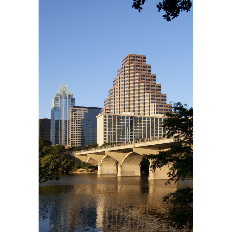 Austin, Texas Skyline by Lifequestint - Wrapped Canvas Print, 30cm H x 20cm W