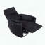 Fauteuil inclinable et pivotant, en velours côtelé, pivotant à 360 °, mouvement coulissant-1493089891