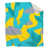 Turquoise vif et gris