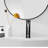 9317-Black Single Handle Bathroom Sink Faucet Modern Matte Black With Drain Assembly