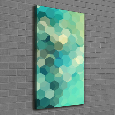 Abstraction Background - Wrapped Canvas Print