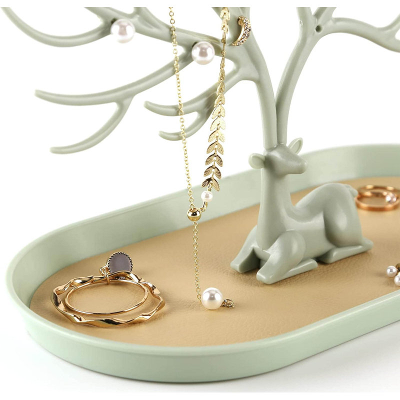 Jewellery Stand +, Green