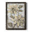 «Poinsettia Study II», toile encadrée de qualité supérieure - prête à être accrochée-1737821218-1737821221
