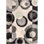 Tapis gris à motif géométrique moderne Chimeng Avi-65122538