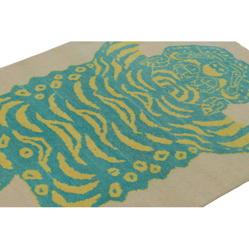 Modern Classics One-of-a-Kind 4'X5'6 Hand Knotted Area Rug