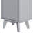 Modern Tall Storage Cabinet with Adjustable Shelves and Drawer-1973526845