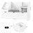 55.1" W x 31.5"H 3-IN-ONE Kids Bookcase with 3 Drawers, Soft Cushion, 4-Layer Bookshelf, Reading Nook-836404292