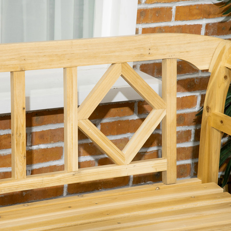 Banc d'extérieur Hartner, Naturel