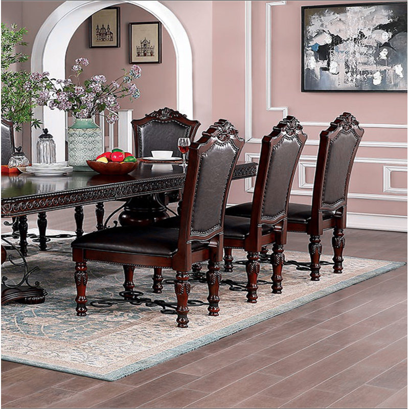 Ensemble de 2 chaises d'appoint Majestic Traditional