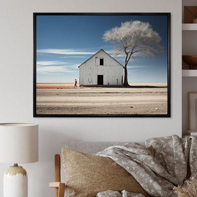 «Barn Barn Minimalisme Country Charm» sur toile