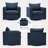 Hendina Upholstered Swivel Armchair-305298279