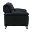 Causeuse en cuir fleur Eilene