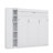Queen-Size Murphy Wall Bed Highlighting Functional Shelves, Closet & Subtle LED Lighting-469050351-469050348