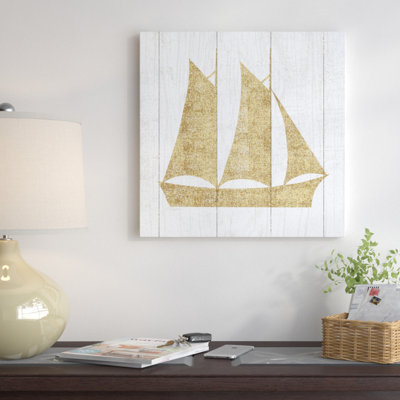 «Beachscape Series: Boat II», impression sur toile