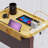 Bedside Shelf With USB Charging Port - Cup Holder, And AC Outlet...