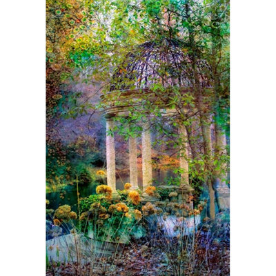 ArtDirect Rivera, John Gallery Wrapped Canvas Art Titled: The Gazebo