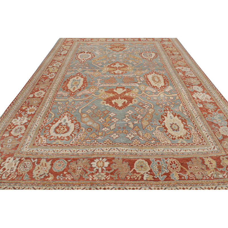 One-of-a-Kind Rectangle: 9'11" X 13'11" Hand Knotted Area Rug