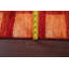 Tapis géométrique rouge fait à la main Gabbeh 3 x 6