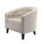 Fauteuil demi-tonneau touffeté-473885986