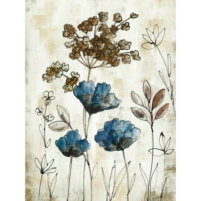 " Botanical Trio II Neutral "