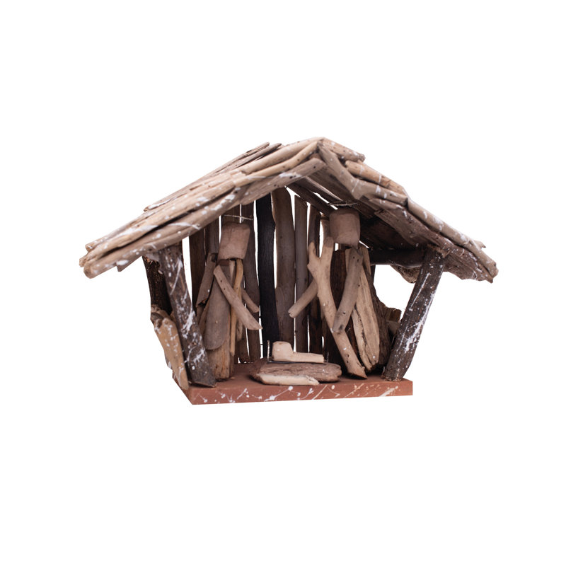 Crèche de bois flottant, petit