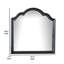 Miroir pour commode Eleena, verre biseauté, cadre, 41 x 42-117559390