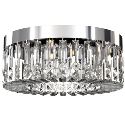 6 - Light Round LED Chandelier