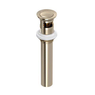 Rohl Lavatory Push Drain With Overflow