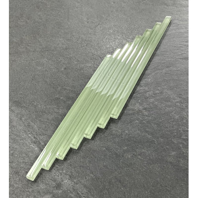 11.75'' L x 0.5'' W Glass Tile Trim