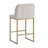 Daviston Upholstered Counter Stool with Metal Frame - Cream-1239464796-1239464794