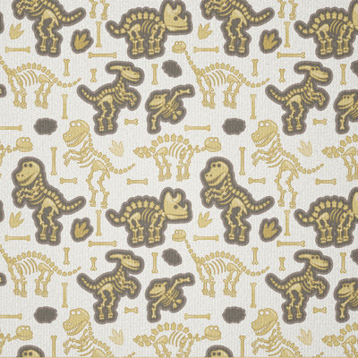 Dinosaur Skeleton Bones Fabric