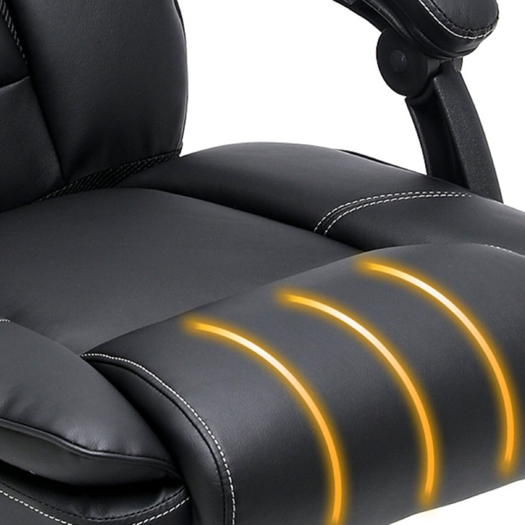 Inbox Zero Jordon-Lee Ergonomic Heated Massage Executive Chair & Reviews