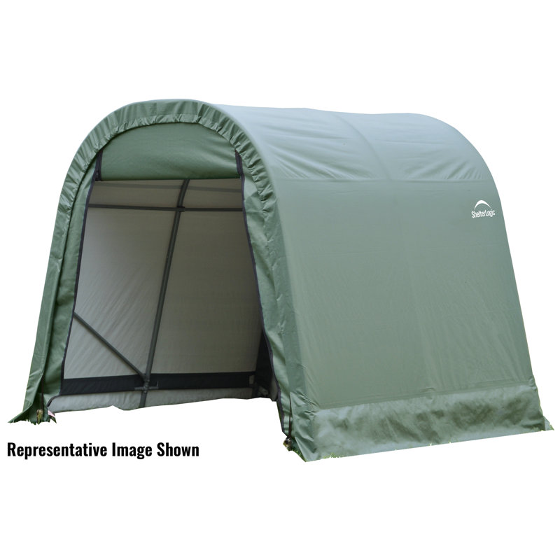 11' W x 12' D Garage, Green