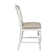 Justinich White Splat Back Counter Chair (Set of 2)