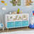 Kids Bookcase With Collapsible Fabric Drawers-1224021020
