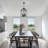 6-Light Dimmable Lantern  Chandelier