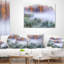 Coussin lombaire paysage