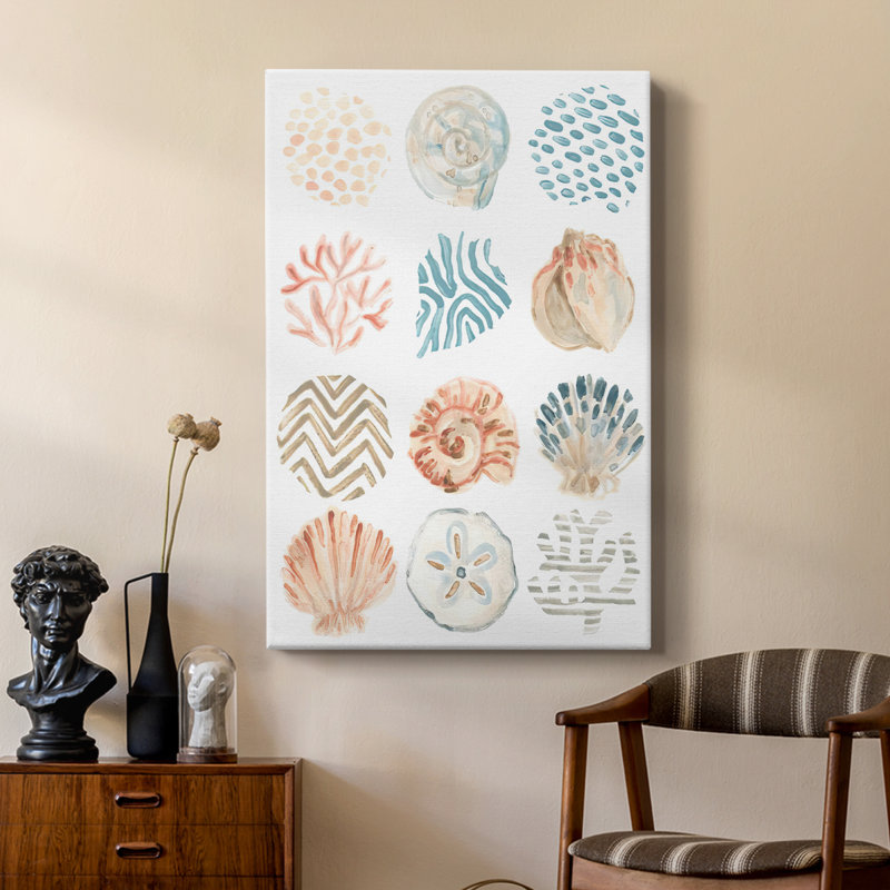 Ocean Patterns II -Custom Wrapped Gallery Cavas
