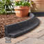 78 cm H x 120 cm W Plastic Lawn Edging Fencing with 5